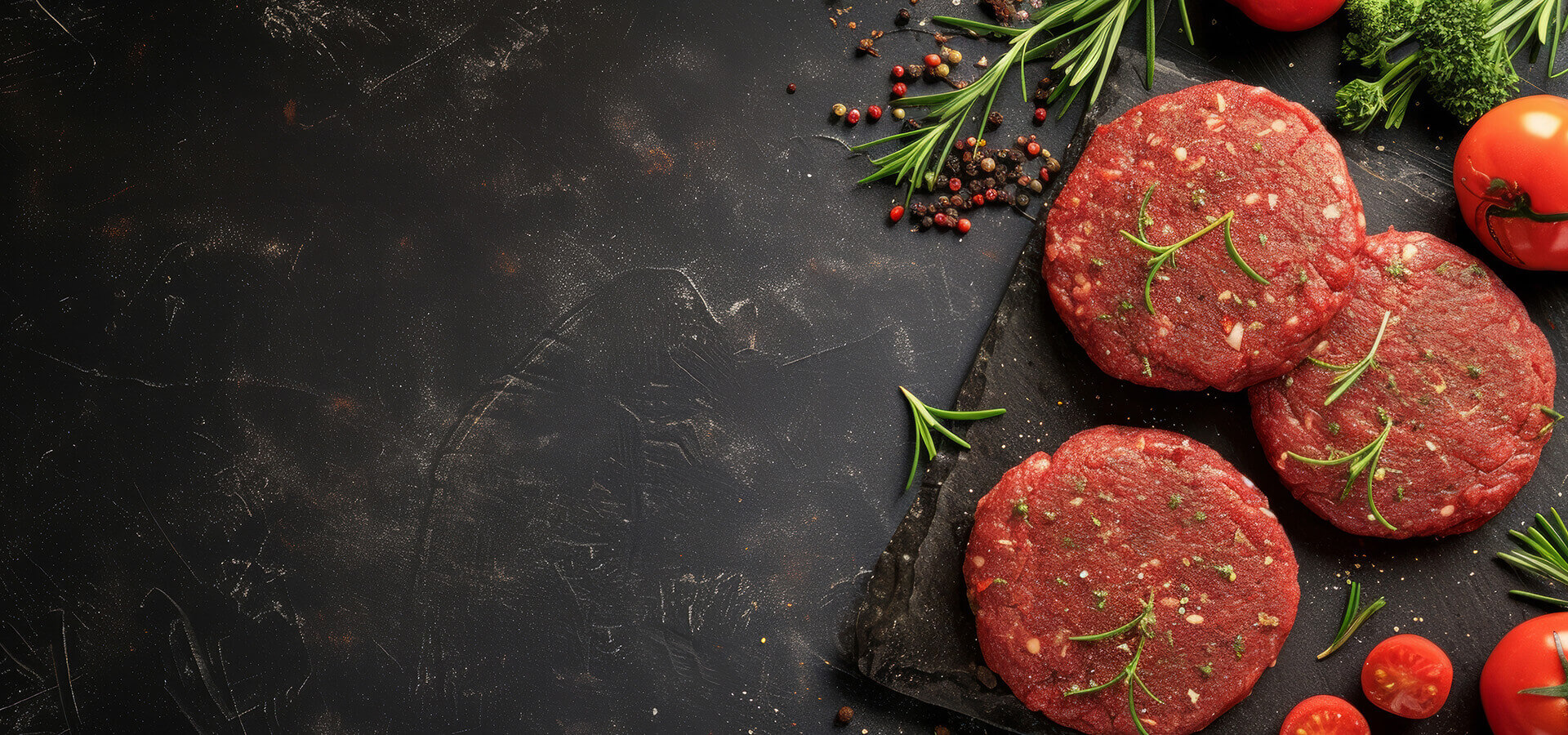 Burgers artisanaux pour rayons frais